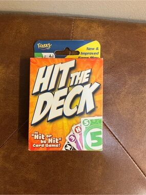 Hit The Deck Card Game by Fundex 2004 New Factory Sealed Cards